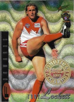 1996 Select AFL Centenary Series - Promos #NNO Tony Lockett Front
